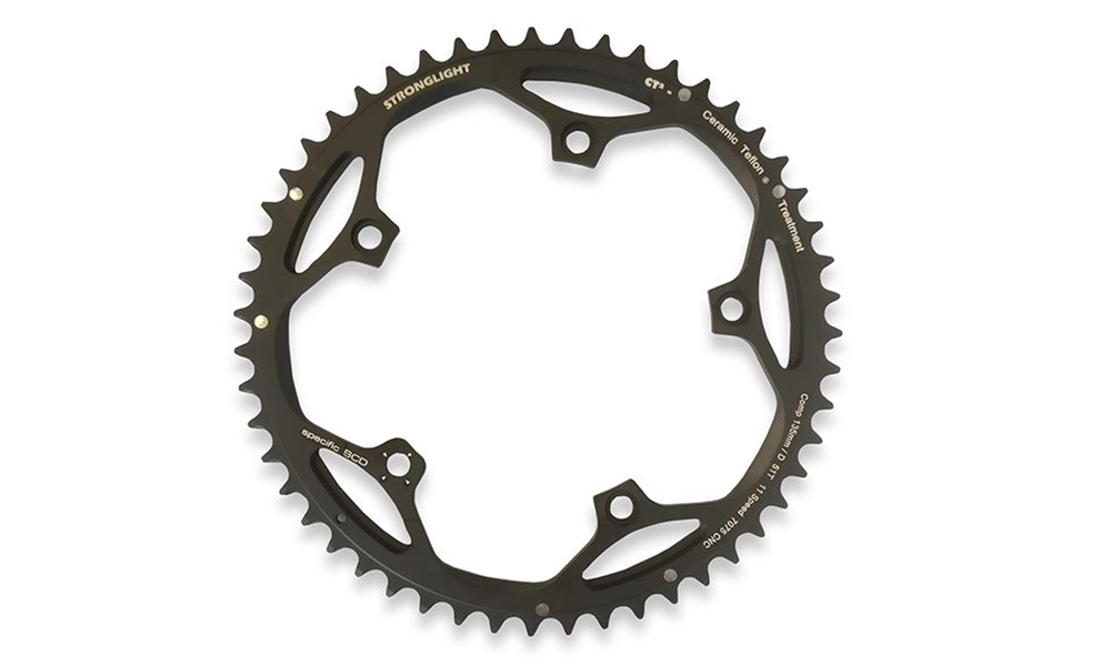 Stronglight CT2 chainring 135 mm adaptable campagnolo 11s black 50 teeth