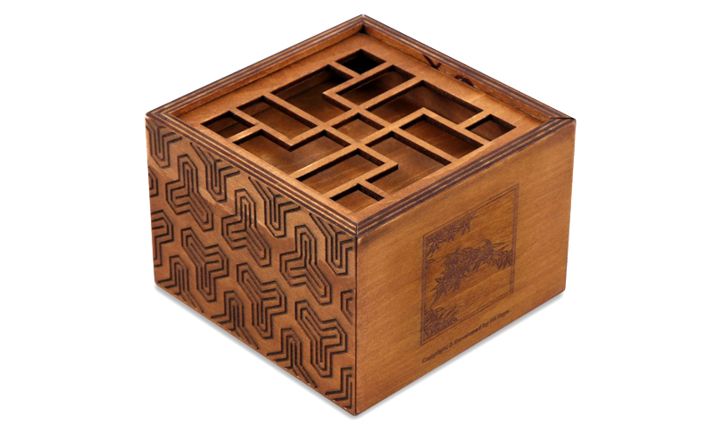 Caja Imposible ZHU - Secret Box Bambú